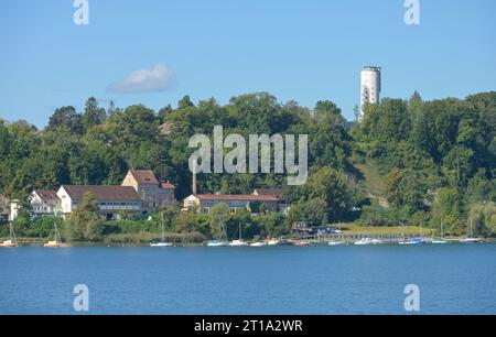 Restaurant Hohenegg, Otto-Moericke-Turm, Bodensee, Baden-Württemberg, Deutschland Stockfoto