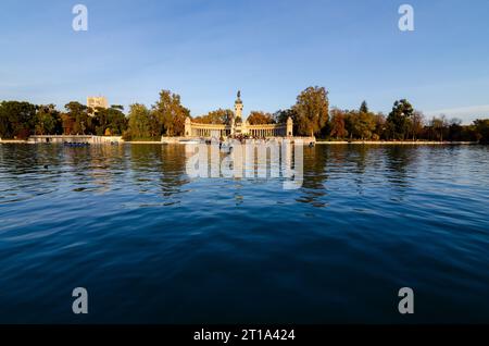 Retiro Park, Madrid Stockfoto