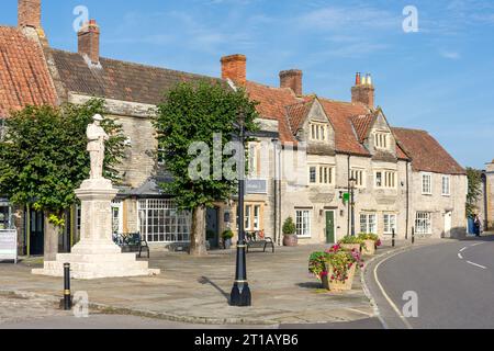 Market Square, Somerton, Somerset, England, Vereinigtes Königreich Stockfoto
