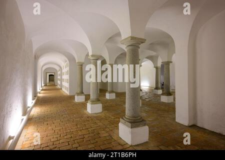 Krypta, Augustinerkloster St. Florian, St. Florian, Oberösterreich, Österreich Stockfoto