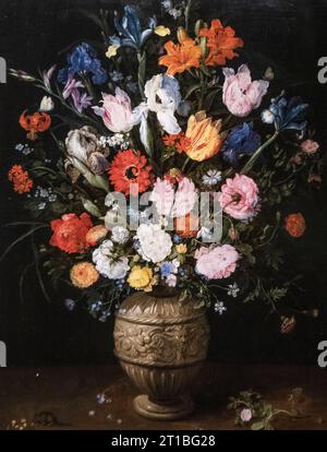 Jan Brueghel Der Ältere: „Blumen“ (1616) Stockfoto