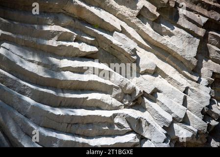 Botanischer und geologischer Park Gole Alcantara - Sizilien Stockfoto