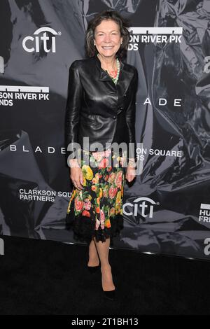 New York, USA. Oktober 2023. Diana Taylor nahm am 12. Oktober 2023 an der Gala zum 25. Jahrestag der Hudson River Park Friends am Pier Sixty, Chelsea Piers in New York, NY, Teil. (Foto: Efren Landaos/SIPA USA) Credit: SIPA USA/Alamy Live News Stockfoto