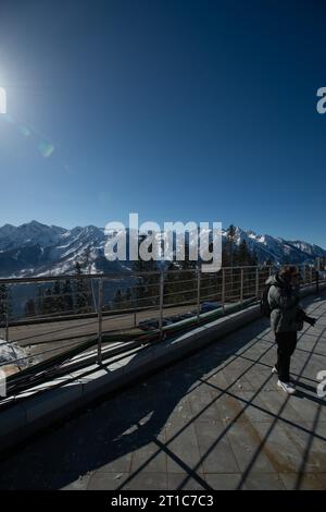 Olympische Winterspiele in Sotschi, Russland am 06.02.2014 Stockfoto