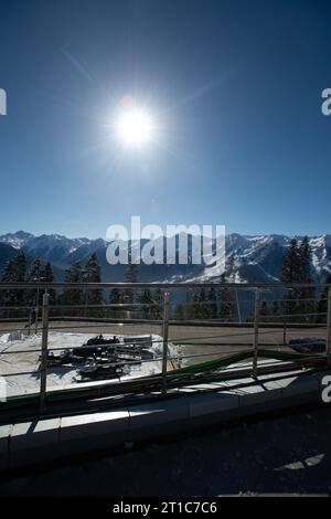 Olympische Winterspiele in Sotschi, Russland am 06.02.2014 Stockfoto