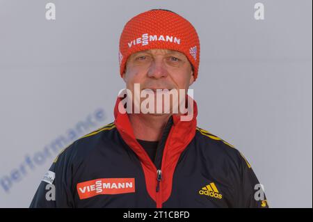 Norbert Loch, Cheftrainer Rodeln Portraet in Berchtesgaden, Deutschland am 13.03.2014 Stockfoto