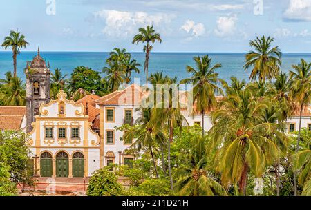 Convento de São Francisco in der Altstadt von Olinda bei Recife, Brasilien Stockfoto