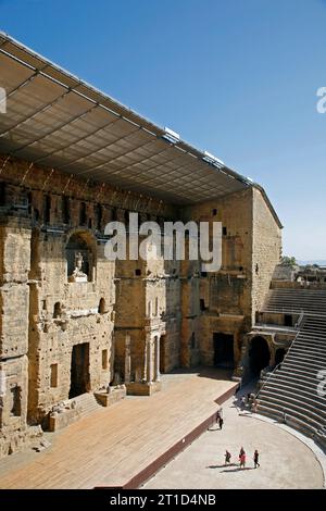 Antiken römischen Theater in Orange, Vaucluse, Provence, Frankreich. Stockfoto