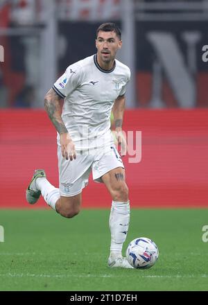Mailand, Italien. 30. September 2023. Alessio Romagnoli von SS Latium während des Spiels der Serie A bei Giuseppe Meazza, Mailand. Der Bildnachweis sollte lauten: Jonathan Moscrop/Sportimage Credit: Sportimage Ltd/Alamy Live News Stockfoto