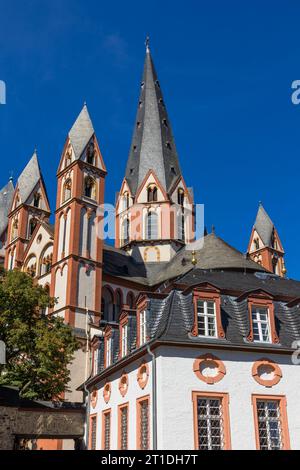 Dom zu Limburg, Limburg an der Lahn, Hessen, Deutschland, Europa Stockfoto