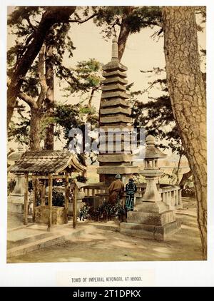 Grab des kaiserlichen Kiyomori, 1865. Stockfoto