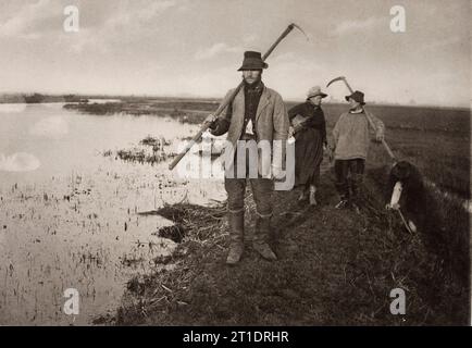 Von den Marschen nach Hause kommen, 1886. Platte: Platte 1. Stockfoto