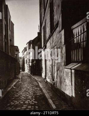 Rue St. Rustique, März 1922, Gedruckt 1956. Stockfoto