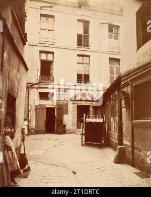 Hotel 17, Rue Geoffrey L'Angevin, gedruckt 1902 ca. Stockfoto