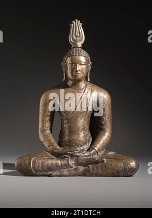 Buddha Shakyamuni (Bild 1 von 4), 7.-8. Jahrhundert. Stockfoto