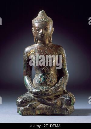 Buddha Shakyamuni, 8.-9. Jahrhundert. Stockfoto