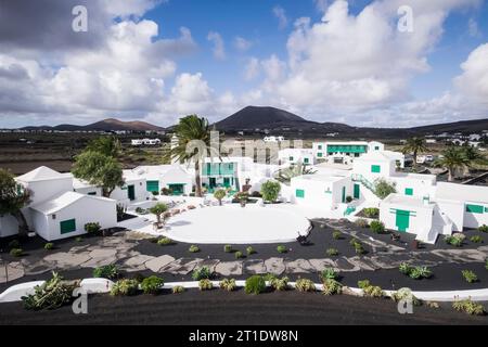 Spanien, Kanarische Inseln, Lanzarote, San Bartolome: Das Casa-Museo del Campesino (Haus-Museum des Bauernbauers) Stockfoto