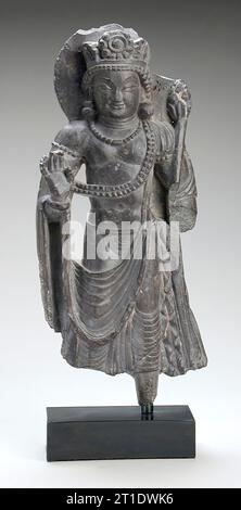 Der Bodhisattva Avalokitesvara, 7. Jahrhundert. Stockfoto