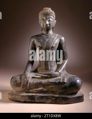 Buddha Shakyamuni, 17.-18. Jahrhundert. Stockfoto