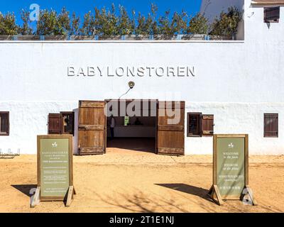 Babylonstoren, alte Farm, Weinbauernhof, Franschhoek, Westkap-Provinz, Stellenbosch, Cape Winelands, Südafrika, Afrika Stockfoto