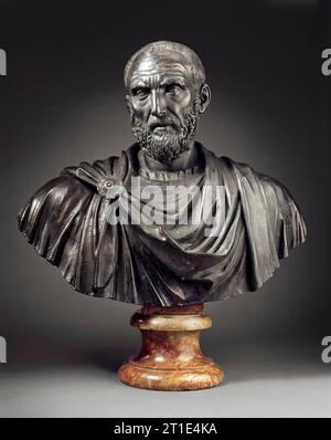 Büste von Lucius Junius Brutus, um 1550. Stockfoto