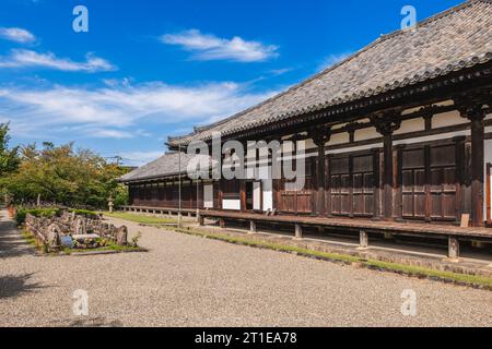 Gokurakubo Haupthalle des Gango-JI-Tempels in Nara, Kansai, Japan Stockfoto