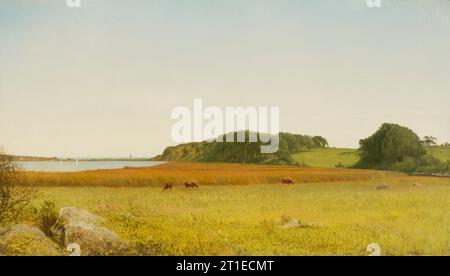 Almy's Pond, Newport, 1860. Stockfoto