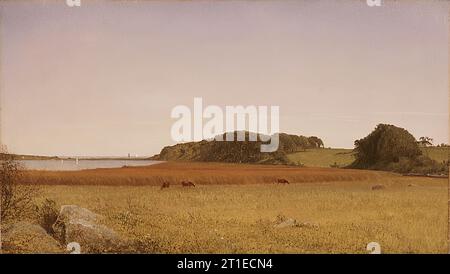 Almy's Pond, Newport, 1860. Stockfoto