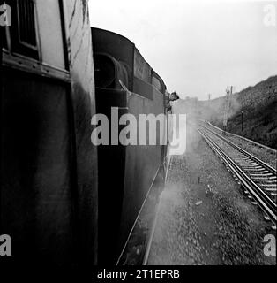 Reise von London Waterloo nach Weymouth 1966. Stockfoto