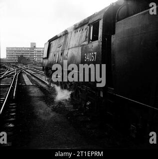 Reise von London Waterloo nach Weymouth 1966. Stockfoto