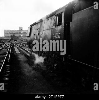 Reise von London Waterloo nach Weymouth 1966. Stockfoto