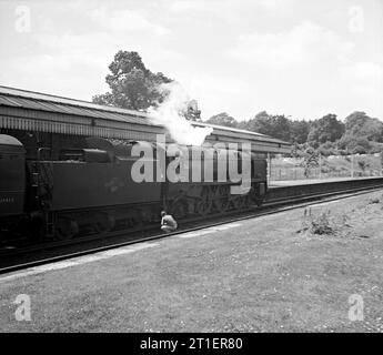 Reise von London Waterloo nach Weymouth 1966. Stockfoto