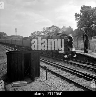 Reise von London Waterloo nach Weymouth 1966. Stockfoto