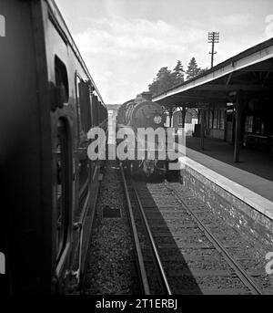 Reise von London Waterloo nach Weymouth 1966. Stockfoto