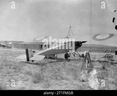 Knatchbull M (Capt Hon) Sammlung französischer Morane Eindecker: Tenedos, Gallipoli, Juni 1915. Stockfoto