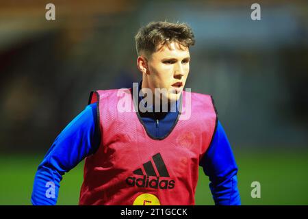 TIR Park, Motherwell, Großbritannien. Oktober 2023. UEFA U21 Euro 2025 Qualifikation Fußball, Schottland U21 gegen Ungarn U21; Credit: Action Plus Sports/Alamy Live News Stockfoto