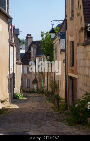 Rue Bourbonnoux, in Bourges, Frankreich Stockfoto