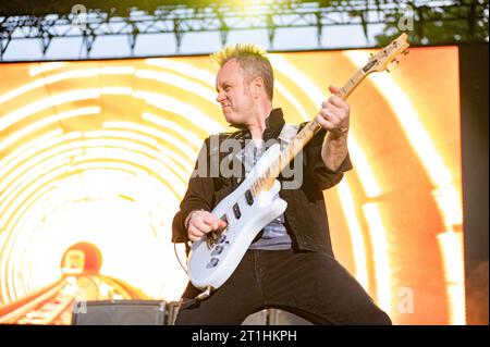 27. Juni 2023: Deep Purple tritt im Parco Ducale in Parma auf Stockfoto