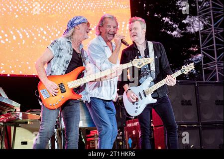 27. Juni 2023: Deep Purple tritt im Parco Ducale in Parma auf Stockfoto