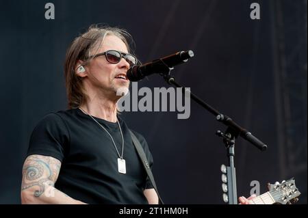 16. Juni 2023: Alter Bridge tritt auf dem Hellfest Open Air Festival auf Stockfoto