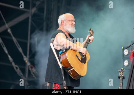 18. Juni 2023: Tenacious D tritt auf dem Hellfest Open Air Festival auf Stockfoto