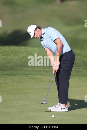 Madrid, Spanien. Oktober 2023. Acciona Open de Spain ProAm Golf Tournament präsentiert von Madrid, Mittwoch, 11. Oktober 2023 im Bild: Feliciano Lopez Credit: CORDON PRESS/Alamy Live News Stockfoto