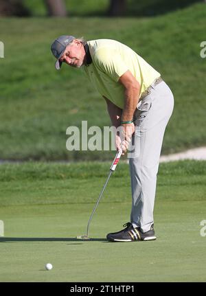 Madrid, Spanien. Oktober 2023. Acciona Open de Spain ProAm Golf Tournament präsentiert von Madrid, Mittwoch, 11. Oktober 2023 Credit: CORDON PRESS/Alamy Live News Stockfoto