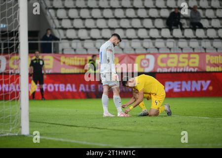 Robert Popa während des Spiels Rumänien U20 gegen England U20,12.10.2023, Arcul de triumf Stadium /Cristi Stavri Stockfoto