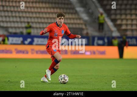 Arblaster während des Spiels Rumänien U20 gegen England U20,12.10.2023, Arcul de triumf Stadium, U20 European Elite League / Cristi Stavri Stockfoto