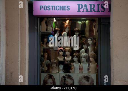 Postiche paris Stockfoto