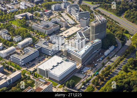 Luftbild, Stadtkrone-Ost, Baustelle mit Neubau, Direktion Continentale, Schüren, Dortmund, Ruhrgebiet, Nordrhein-Westfalen, Deutschland ACHTUNGxMINDESTHONORARx60xEURO *** Luftaufnahme, Stadtkrone Ost, Baustelle mit Neubau, direktion Continentale, Schüren, Dortmund, Ruhrgebiet, Nordrhein-Westfalen, Deutschland ATTENTIONxMINDESTHONORARx60xEURO Credit: Imago/Alamy Live News Stockfoto