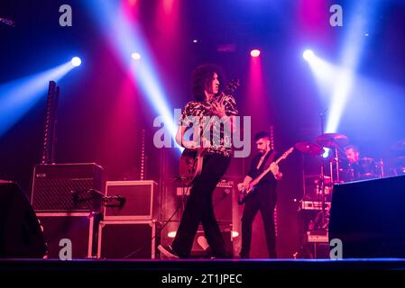 Musikkonzert - Negrita - Tour 2023 Mac Cesare Petricich und Giacomo Rossetti von Negrita Nonantola MO Vox Club Italien Copyright: XMirkoxFava/TSCKx/xLiveMediax LPM 1086567 Credit: Imago/Alamy Live News Stockfoto