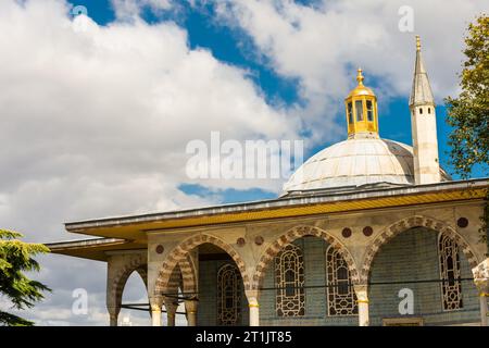 Mausoleum des Topkapi-Palastes, Istanbul, Türkei Stockfoto