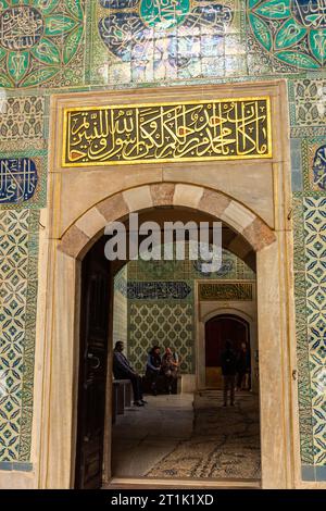 Istanbul, Türkei, 17. Oktober 2022: Der Topkapi-Palast in Istanbul, Türkei Stockfoto